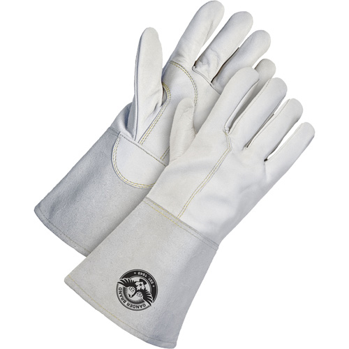 TIG Welder's Gloves, Split Goatskin, Size Small - Bob Dale Gloves 60-1-1720-S