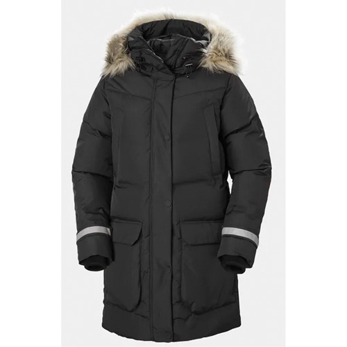 W Bouvet Parka, Women's, X-Large, Black - Helly Hansen 53619_990-XL