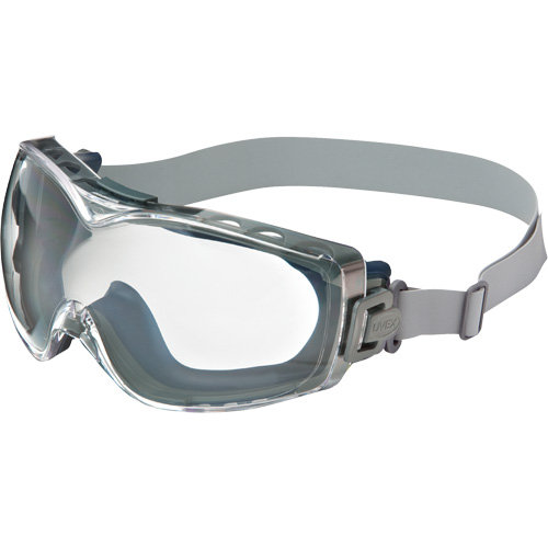 Lunettes de s&eacute;curit&eacute; &agrave; coques Uvex HydroShield Stealth OTG, Lentille Transparent, Antibu&eacute;e/Anti-&eacute;gratignures, Ventilation Indirecte - PIP Global Safety S3970HS