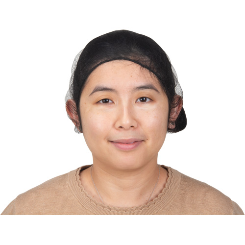 Hair Nets, Nylon, 21", Brown - Zenith Safety Products 