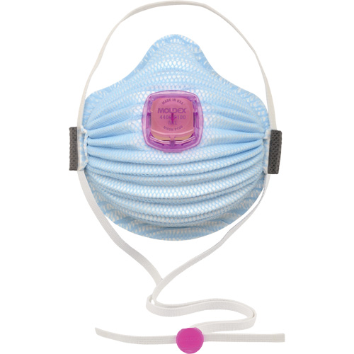 4400 AirWave&reg; Series With SmartStrap&reg; & Full Foam Face Seal, P100, NIOSH Certified, Medium/Large - Moldex 4400