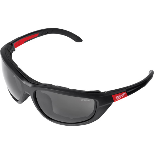 Performance Safety Glasses with Gasket, Black Lens, Polarized, Meets/Exceeds CSA Z94.3 - Milwaukee 48-73-2045