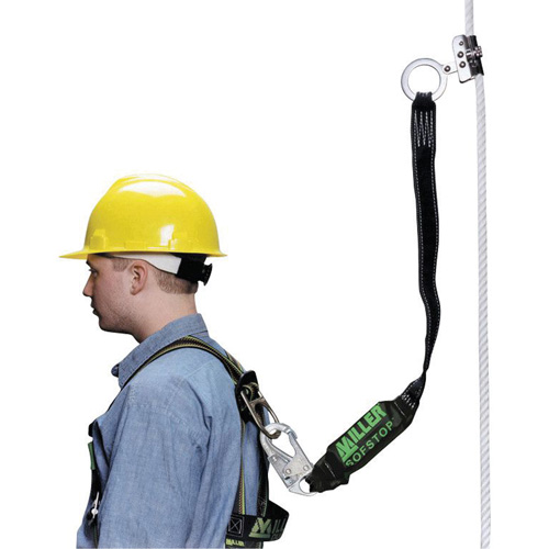 Trailing Rope Grab, With Lanyard - PIP Global Safety 8175SLS/2FTYLC