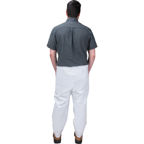 Disposable Pants, Microporous, Large, White - Zenith Safety Products 