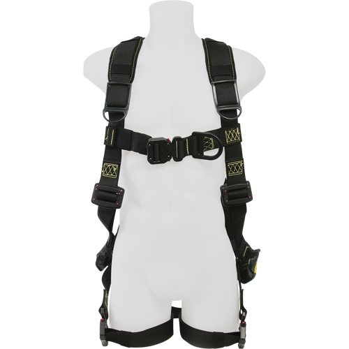 Nylon Arc Flash Harness, CSA Certified, Class ADLR, X-Large, 352 lbs. Cap. - Jelco 41605