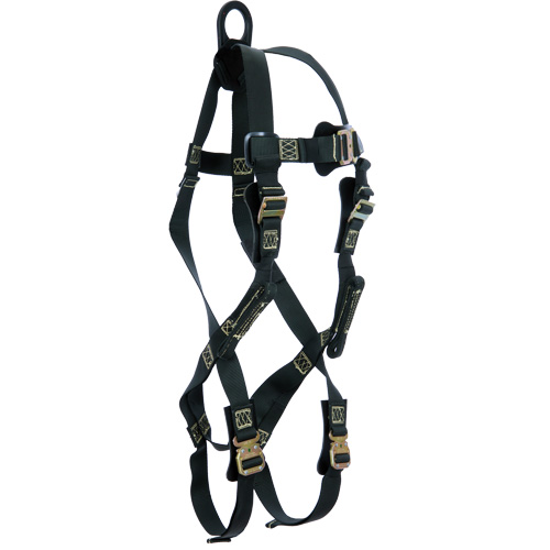 Nylon Arc Flash Harness, CSA Certified, Class AR, X-Large, 352 lbs. Cap. - Jelco 41630