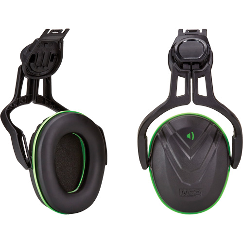 Dispositif de protection auditive mont&eacute; sur casque V-Gard, Fixation pour casque, 22 NRR dB - MSA 10190356