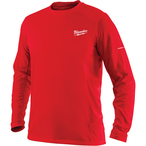 Workskin Long Sleeve Shirt, Men's, X-Large, Red - Milwaukee 415R-XL