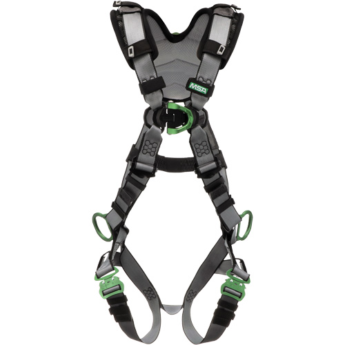 Harnais de s&eacute;curit&eacute; V-Fit, Certifi&eacute;e CSA, Classe ALP, 2T-Grand, Cap. 400 lb - MSA 10194866