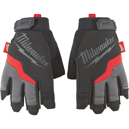 Gants sans doigts performants, Paume Synth&eacute;tique, Taille Petit - Milwaukee 48-22-8745