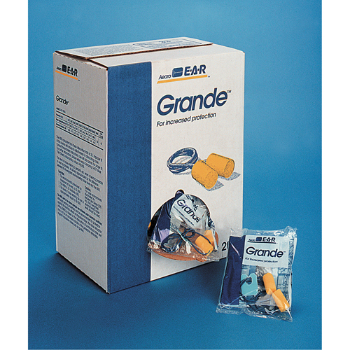 E-A-R Classic Earplugs, Bulk - Polybag, Large, Corded - 3M 311-1105