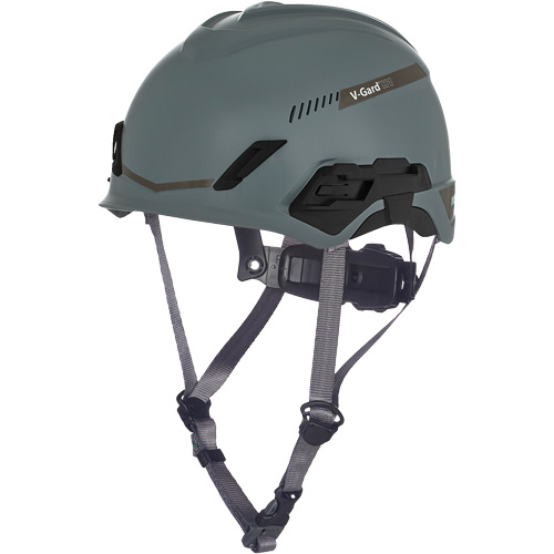 Casque de s&eacute;curit&eacute; VPPC V-Gard H1, R&eacute;pond aux normes CSA type 1, Suspension Rochet, Ventil&eacute; - MSA 10219949