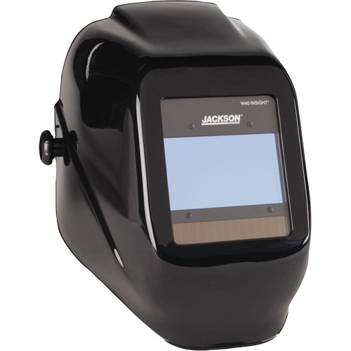 Insight Digital Variable ADF Welding Helmet, 2.36" L x 3.94" W View Area, 9 - 13 Shade Range, Black - Jackson Safety 46131