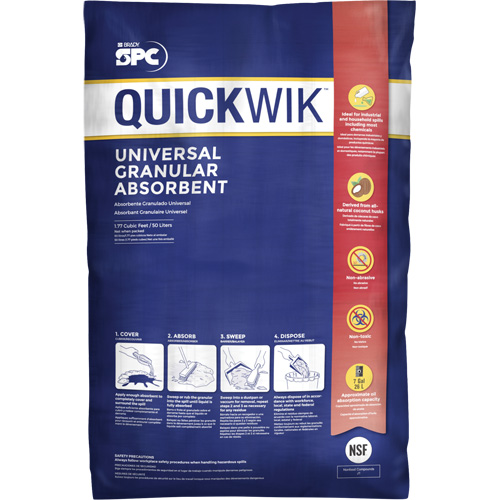 Absorbant granulaire universel Quickwik - Brady QW-20