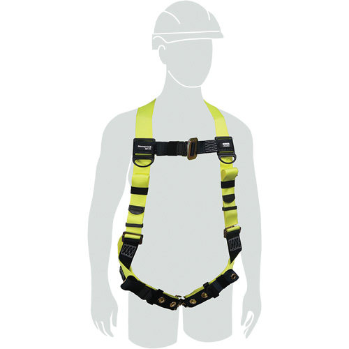 H1OO Harness, Medium/Small, 420 lbs. Cap. - PIP Global Safety H13110021