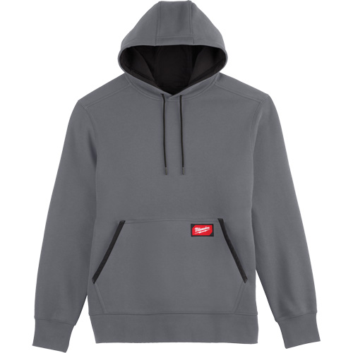 Chandail &agrave; capuchon d&eacute;paisseur moyenne, Hommes, Petit, Gris - Milwaukee 351G-S