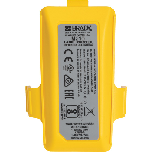 Battery Cover for M210 Handheld Label Maker - Brady M210-BATTCOV