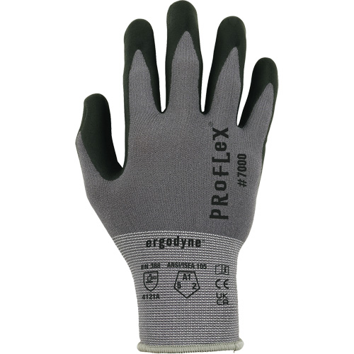 ProFlex 7000 Coated Gloves, 2X-Large, 15 Gauge, Foam Nitrile Coated, ASTM ANSI Level A1/EN 388 Level 1/EN 388 Level A - Ergodyne 10376