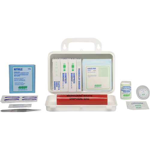 First Aid Kit, Meets CSA Z1220-17 Type 1 Personal, Personal (1 Worker) - Safecross 51600