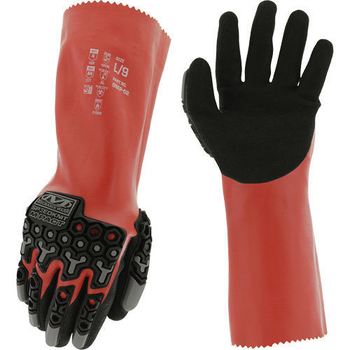 Gants r&eacute;sistants aux produits chimiques Speedknit M-Pact, Taille 7, PEHP - Mechanix Wear S5EP-02-007