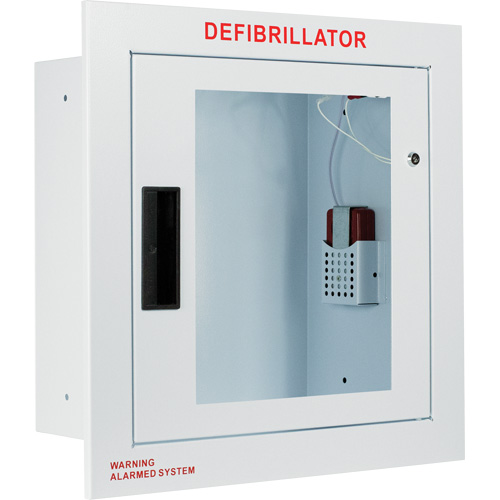 Fully Recessed Large Cabinet with Alarm, Zoll AED Plus&reg;/Zoll AED 3/Cardio-Science/Physio-Control For, Non-Medical -  