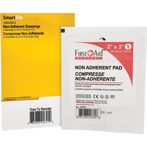 SmartCompliance&reg; Refill Non-Adherent Pads - First Aid Central 150032SC4
