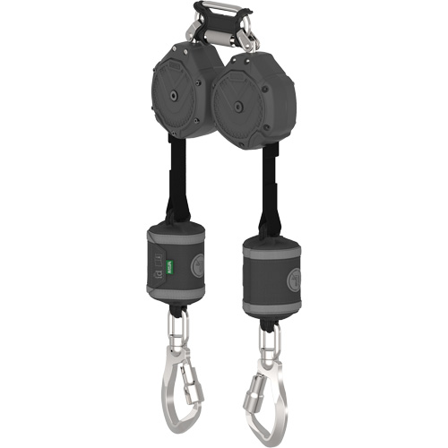 Limiteur de chute personnel V-Shock sans bord d'attaque, 6', Sangles, Pivotant - MSA VSOHW-012-QC-C