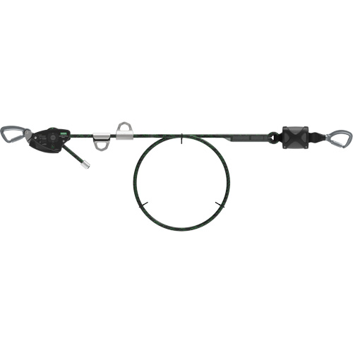 Corde de 100' pour ligne de vie temporaire horizontale, Corde d'alpinisme - MSA 10219294