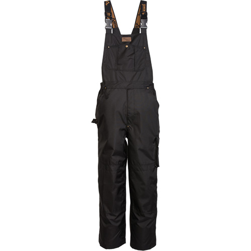 Thor 300D Trilobal Bib Pants, Small, Polyester, Black - Viking Professional 3910PB-S