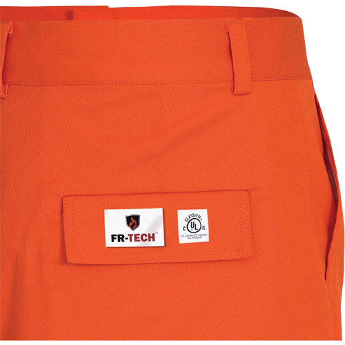 7763 FR-Tech&reg; 88/12 Arc Rated High-Visibility Safety Pants, 32, x 32, High Visibility Orange, 9.7 cal/cm² - Pioneer V2540550-32X32