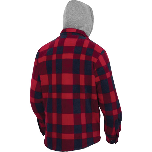 415RB Quilted Hooded Shirt, Men's, 4X-Large, Multi-Colour - Pioneer V3080397-4XL