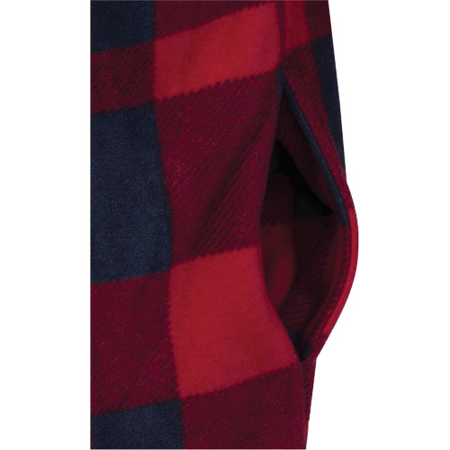 415RB Quilted Hooded Shirt, Men's, 4X-Large, Multi-Colour - Pioneer V3080397-4XL