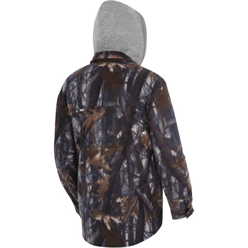415CM Quilted Hooded Shirt, Men's, X-Small, Multi-Colour - Pioneer V3080490-XS