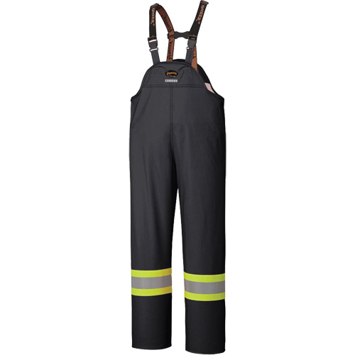 5895BK Salopettes extensibles imperm&eacute;ables et ignifuges, 3T-Grand, Noir - Pioneer V3520270-3XL