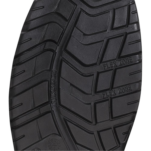 1028 Bottes de travail 8" marron, Cuir, Embout Acier, Taille 10 - Pioneer V4610330-10
