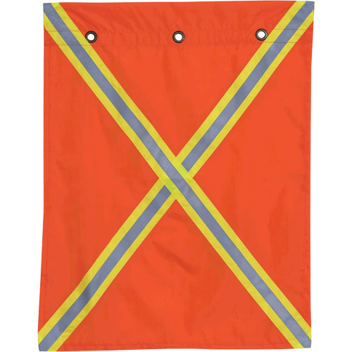 353 Flag with Reflective Tape, Polyester - Pioneer V6300360-O/S