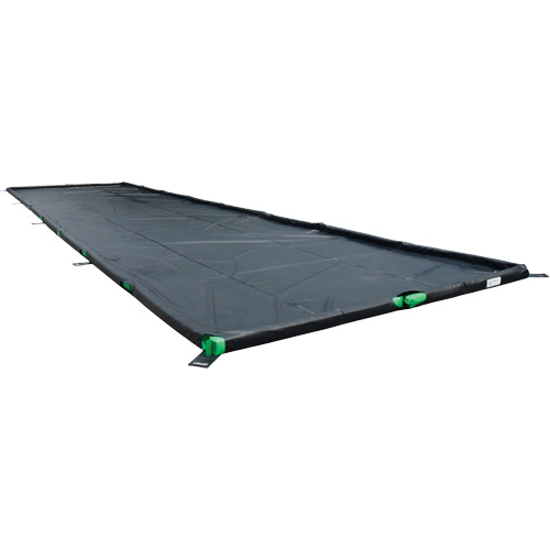 Berme Plus Ultra-Containment Berm, Capacit&eacute; 1246 gal. US, 10' la x 50' lo x 0,3" h, Paroi en mousse - Ultratech 8962