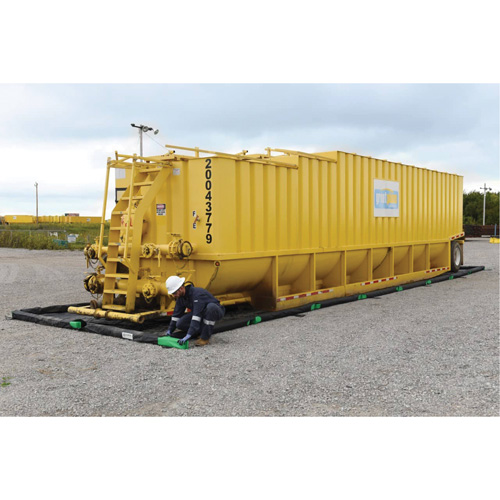 Berme Plus Ultra-Containment Berm, Capacit&eacute; 1246 gal. US, 10' la x 50' lo x 0,3" h, Paroi en mousse - Ultratech 8962
