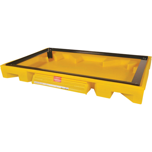 Double Drum Ultra-Safety Cabinet Bladder System, 63" lo x 38,5" la x 6,3" h, Capacit&eacute; de charge 3000 lb - Ultratech 2421