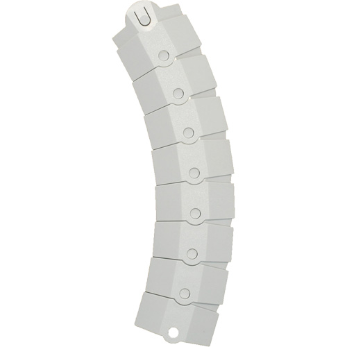 Small Ultra-Sidewinder Cable Protection System avec capuchons, 39,5" x 3" x 0,8", 2000 lb (1 tonne) - Ultratech 1806