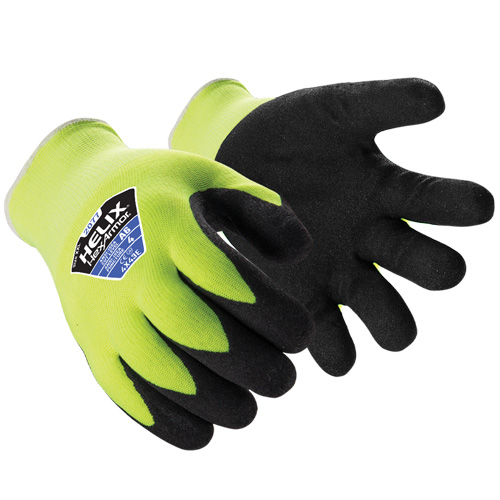 Helix&reg; Cold Weather 2077 Cut-Resistant Gloves, 8/Medium, 13 Gauge, Nitrile Coated, ASTM ANSI Level A6 - Hexarmor 2077-M (8)