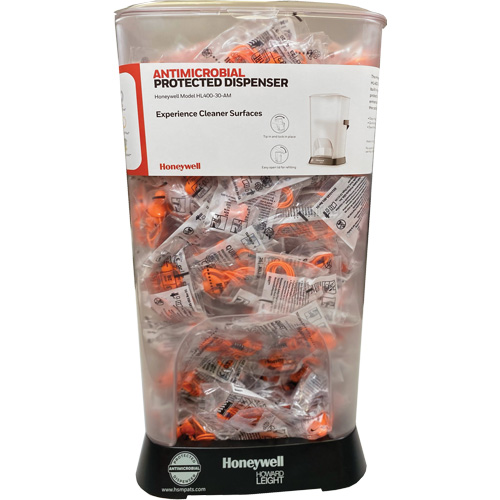 HL400 AM Corded Earplug Dispenser with QD30 Earplugs Canister - PIP Global Safety HL400-QD30-AM