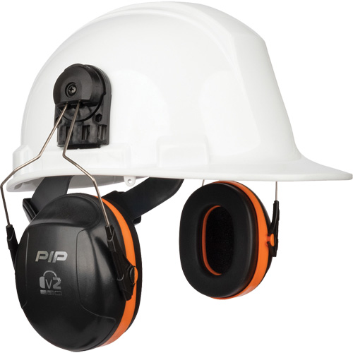 Coquilles antibruit passives V2 Dynamic, Fixation pour casque, 24 NRR dB - PIP Global Safety 263-V2CM