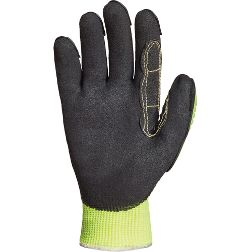 High-Visibility Cut-Resistant Gloves, 7/Small, 10 Gauge, Nitrile Coated, ASTM ANSI Level A5 - Superior Glove Works Ltd. SHVPNFBVB-7