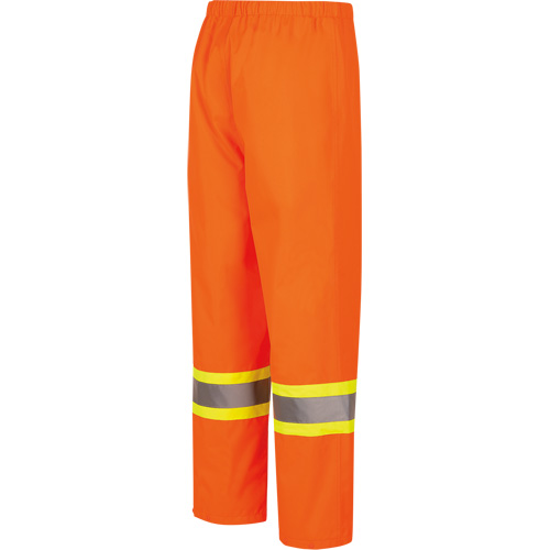 5627W Women's Waterproof Bib Pants, Polyester/Polyurethane, Large, High Visibility Orange - Pioneer V1081650-L