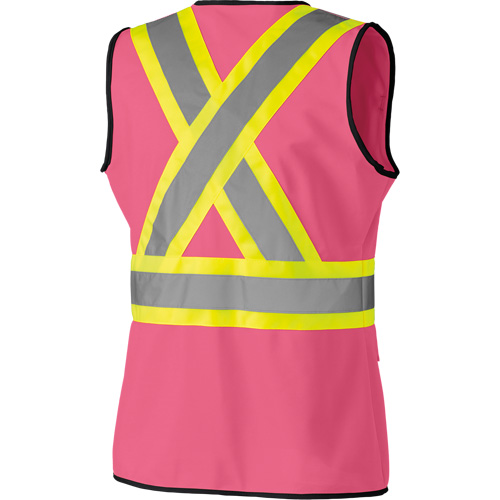 139PK Veste de s&eacute;curit&eacute; pour femme, Rose, 3T-Grand, Polyester - Pioneer V1021840-3XL