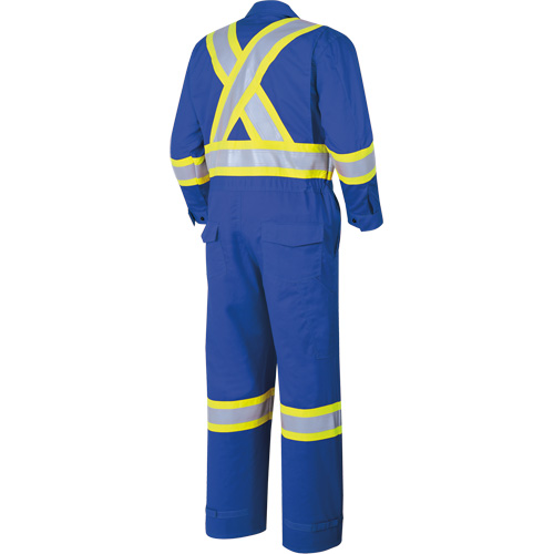 7704T Combinaison anti-arc &eacute;lectrique FR-Tech, Taille 40 (grand taille), Bleu royal, 10 cal/cm² - Pioneer V254031T-40