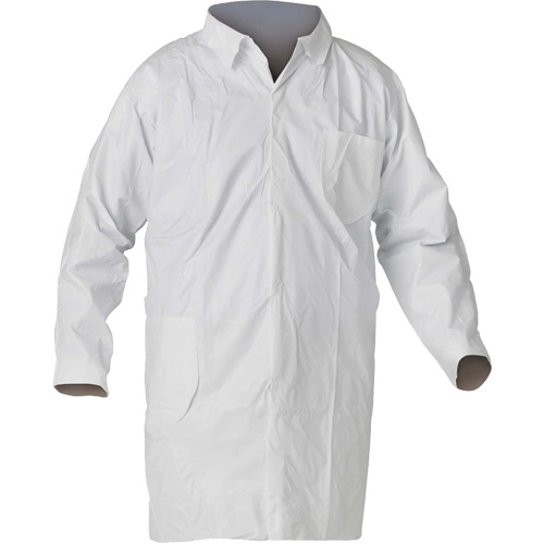KleenGuard A40 Lab Coat, 2X-Large, White - Ansell 44445