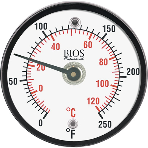 Thermom&egrave;tre de surface magn&eacute;tique, Sans contact, Analogique, 0-250°F (-20-120°C) - BIOS DT500