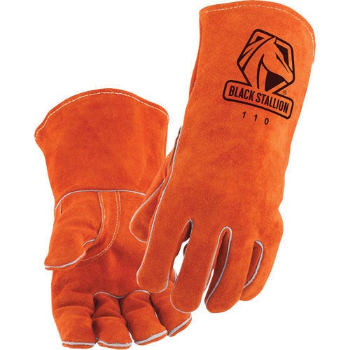 Select Shoulder Stick Glove, Split Cowhide, Size Small -  